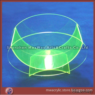 Oval Frame Transparent Acrylic Fish Tanks/Fish Aquariums